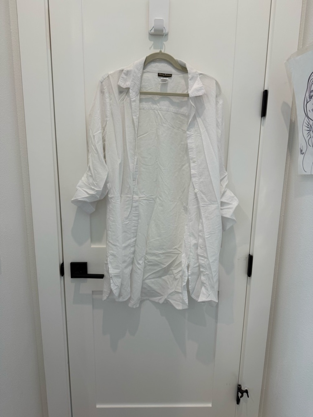 Tommy Bahama White Cotton Button-Front Shirt